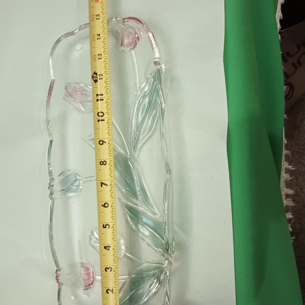 Mikasa Crystal Tulip Platter